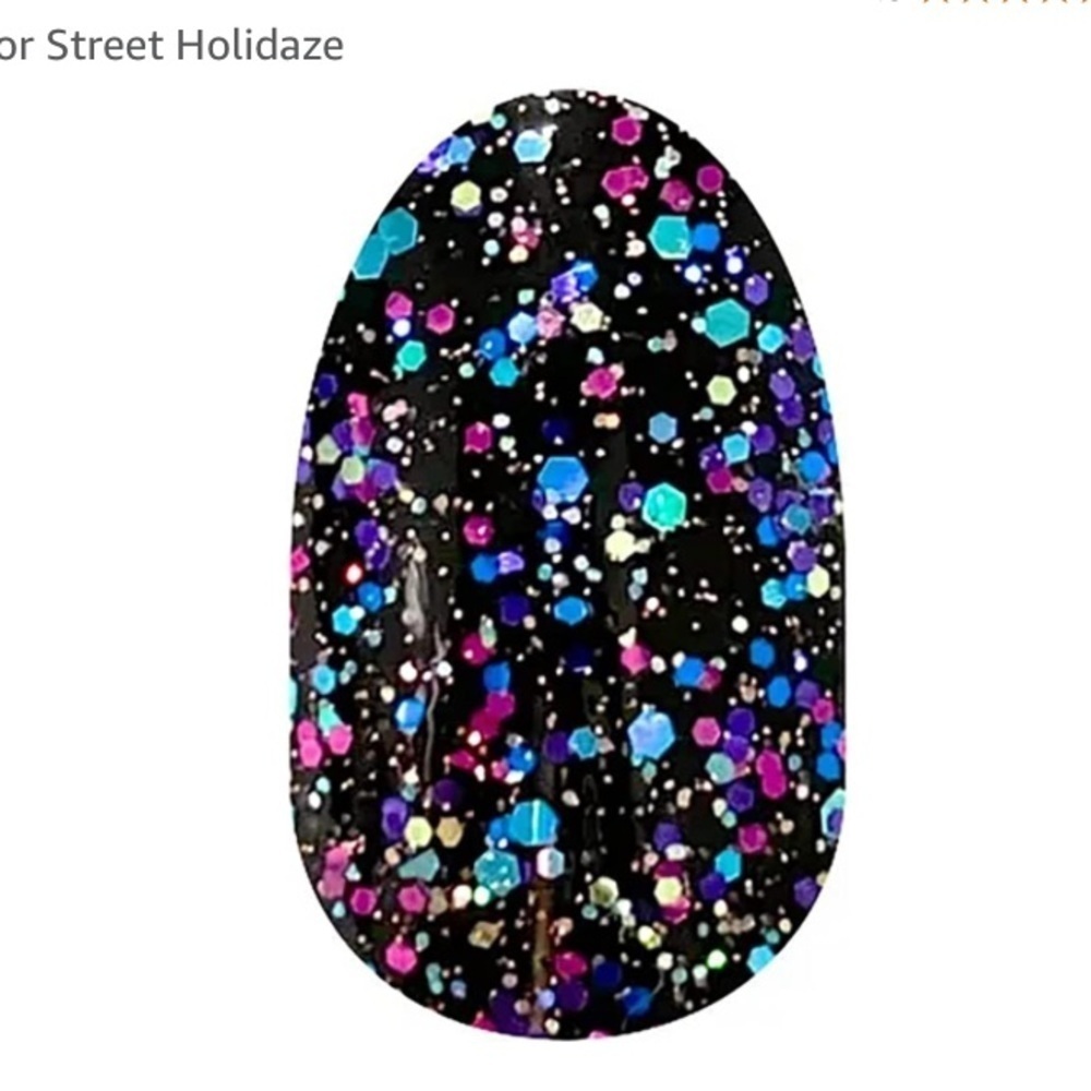 New in package Color Street “Holidaze” nail polish strips